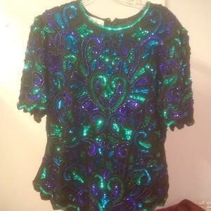 Women's Sequin Shirt